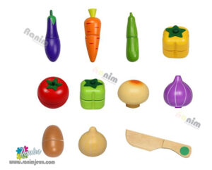Les jouets alimentaires en plastique coupent les fruits et légumes, les  jouets éducatifs pour les enfants 